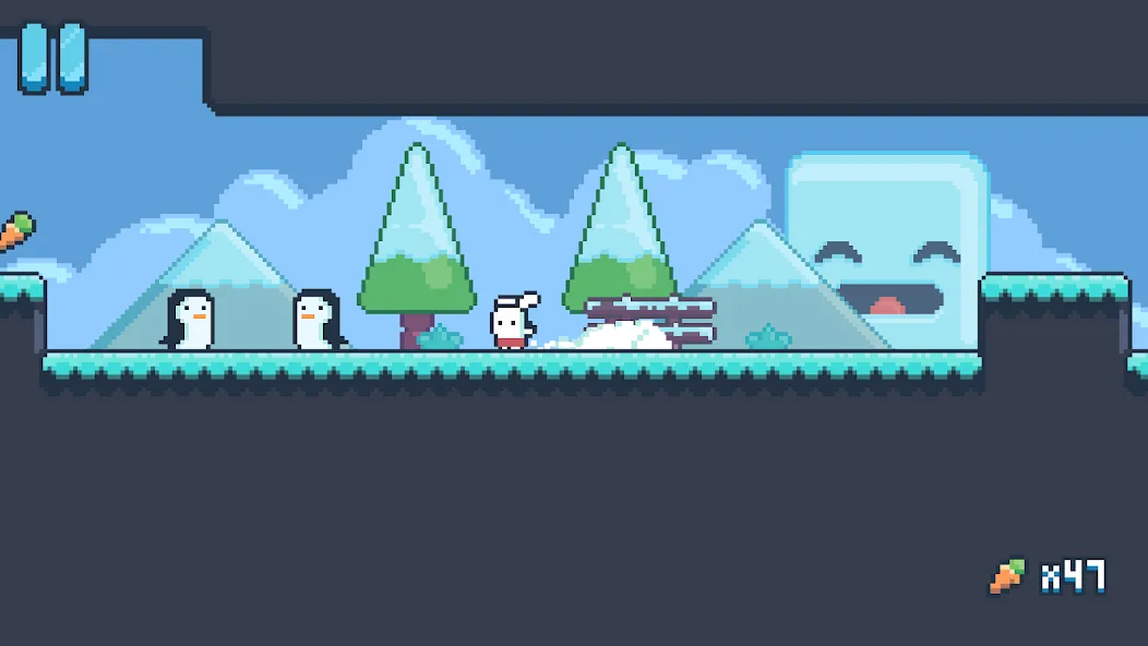 Скачать взлом Yeah Bunny! на Андроид — Много жизней — скриншот 5