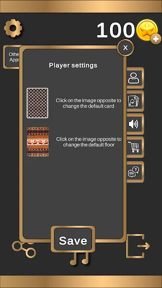 Hokm MOD APK на Android — Все карты открыты — скриншот 4