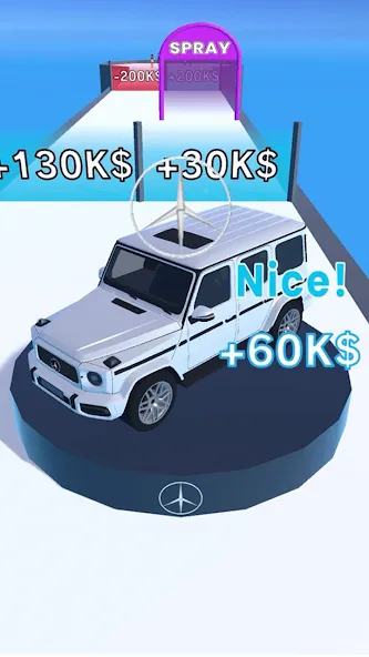 Get the Supercar 3D на Андроид — Мод Много денег — скриншот 3