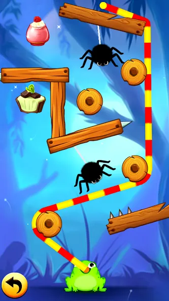 Взлом Frog Thife: Candy Thief Puzzle — Много денег — скриншот 5