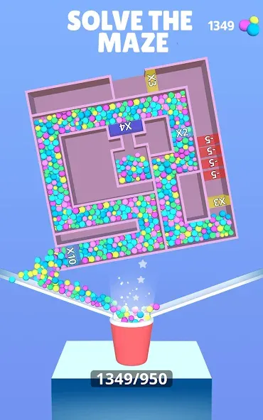 Multi Maze 3D — Много денег и без рекламы — скриншот 4