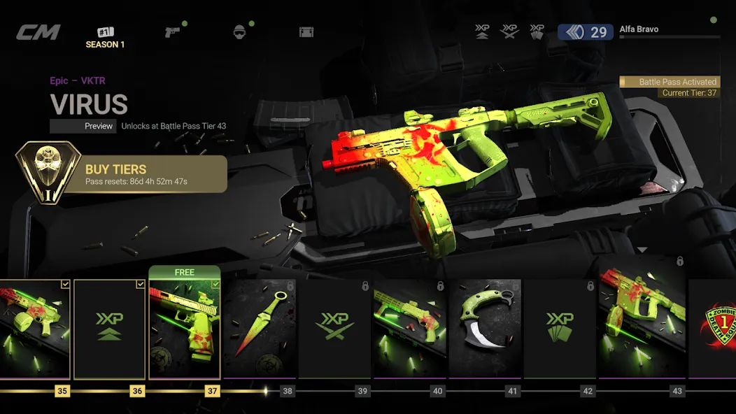 Скачать Combat Master Mobile FPS с модом — Много денег и всё открыто — скриншот 2