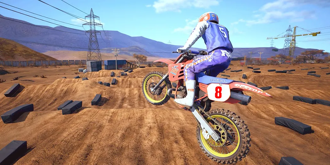 Dirt MX Bikes KTM Motocross 3D на Андроид — Мод Много денег — скриншот 3 Dirt MX Bikes KTM Motocross 3D на Андроид — Мод Много денег — скриншот 3