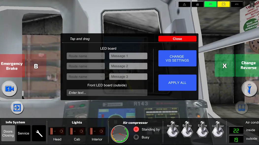 AG Subway Simulator Pro MOD APK на Android — Все поезда открыты — скриншот 1