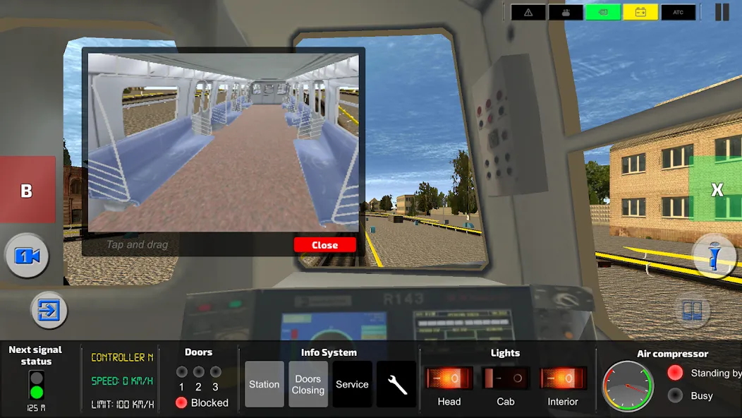 AG Subway Simulator Pro MOD APK на Android — Все поезда открыты — скриншот 2