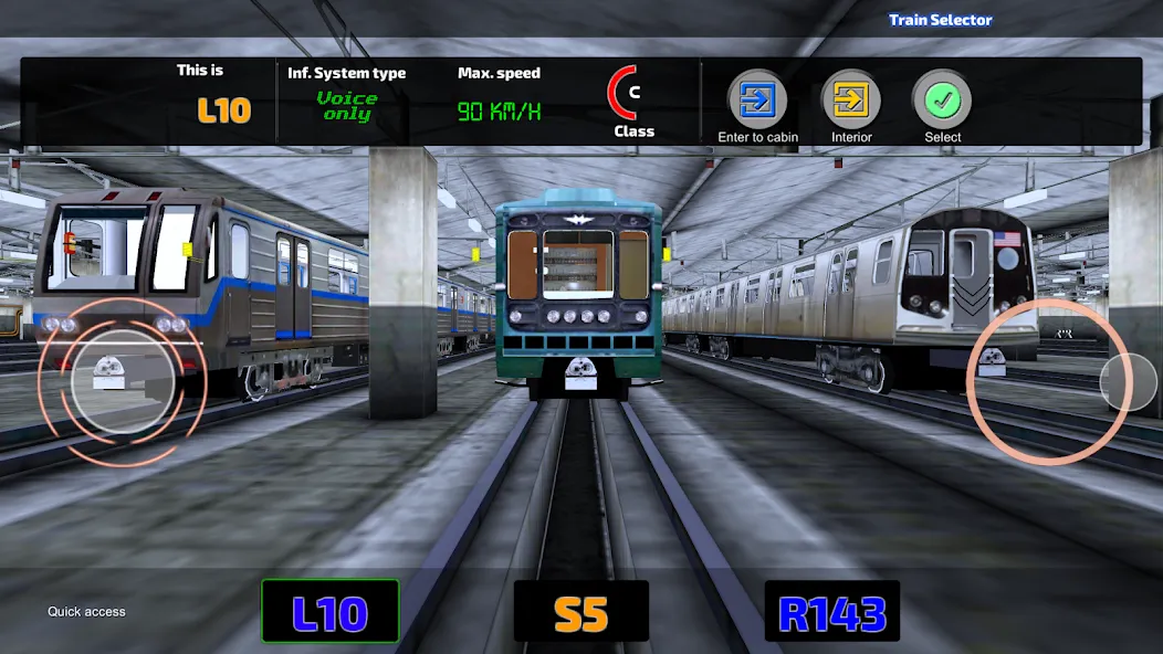 AG Subway Simulator Pro MOD APK на Android — Все поезда открыты — скриншот 5
