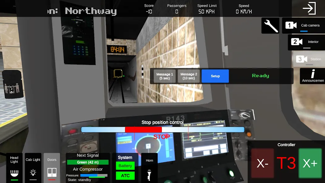 Скачать взломанную AG Subway Simulator Unlimited — Взломанная на деньги — скриншот 5