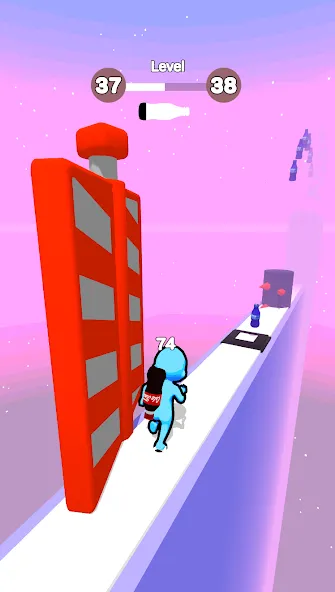 Скачать взлом Soda Rush no wifi games на Андроид — Много денег — скриншот 2