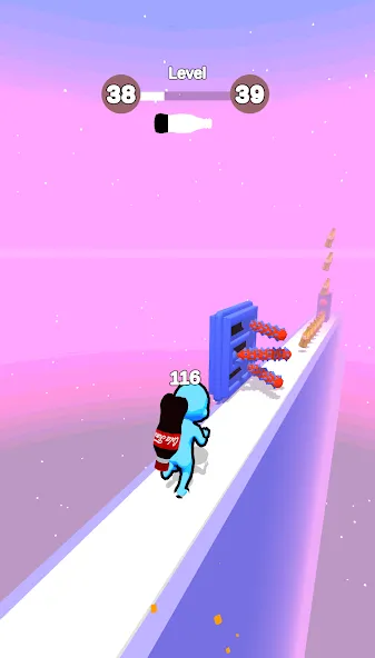 Скачать взлом Soda Rush no wifi games на Андроид — Много денег — скриншот 4