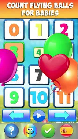 Numbers for kids 1 to 10 Math — Взломанная версия (Все уровни разблокированы) — скриншот 2