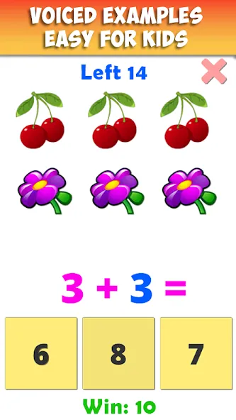 Numbers for kids 1 to 10 Math — Взломанная версия (Все уровни разблокированы) — скриншот 5