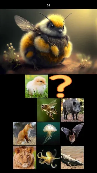Hybrid Animals Crazy Lab Quiz на Андроид — Мод Все ответы открыты — скриншот 1
