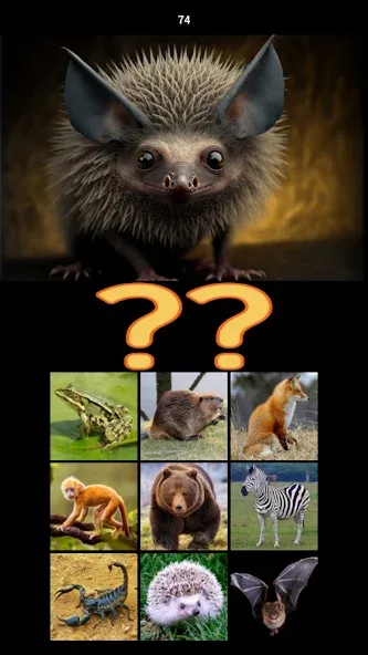 Hybrid Animals Crazy Lab Quiz на Андроид — Мод Все ответы открыты — скриншот 2