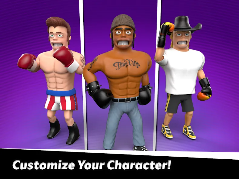 Smash Boxing: Punch Hero на Андроид — Мод Много денег — скриншот 2
