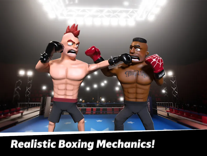 Smash Boxing: Punch Hero на Андроид — Мод Много денег — скриншот 3