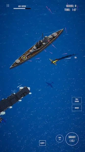 Скачать Jet Attack Move на телефон — Много денег — скриншот 4