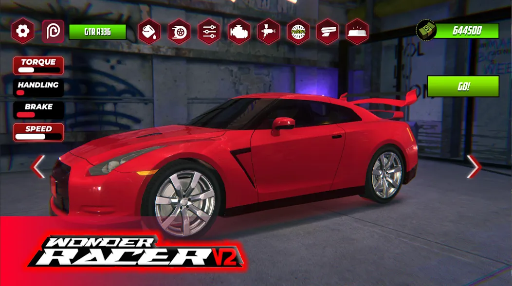 Скачать взломанную Wonder Racer — Много денег и бесконечные ускорители — скриншот 4