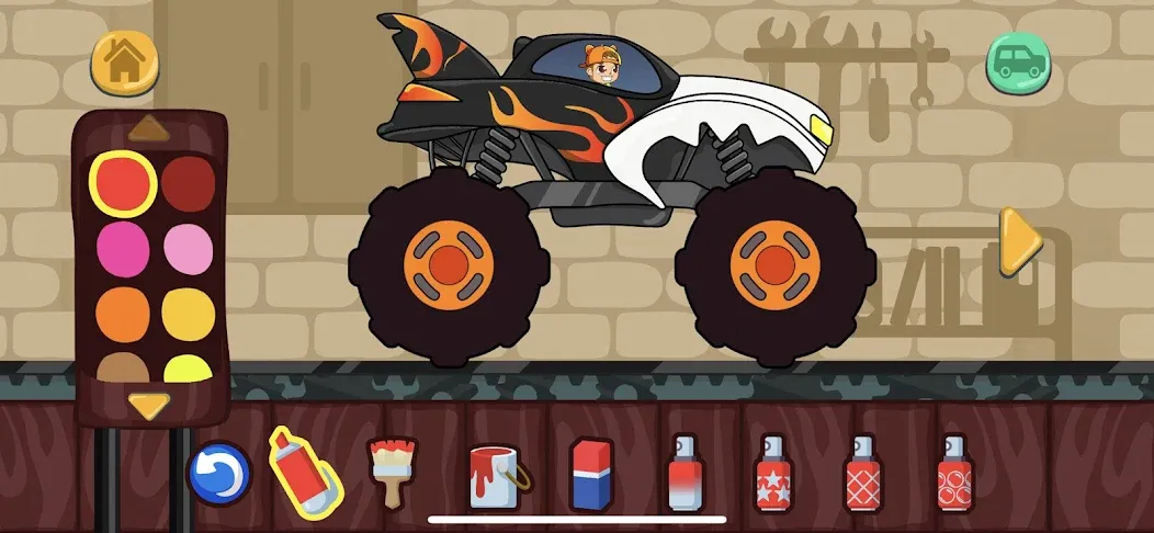 Vlad & Niki Car Games for Kids MOD APK — Все машины открыты — скриншот 1