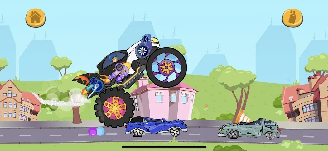 Vlad & Niki Car Games for Kids MOD APK — Все машины открыты — скриншот 2
