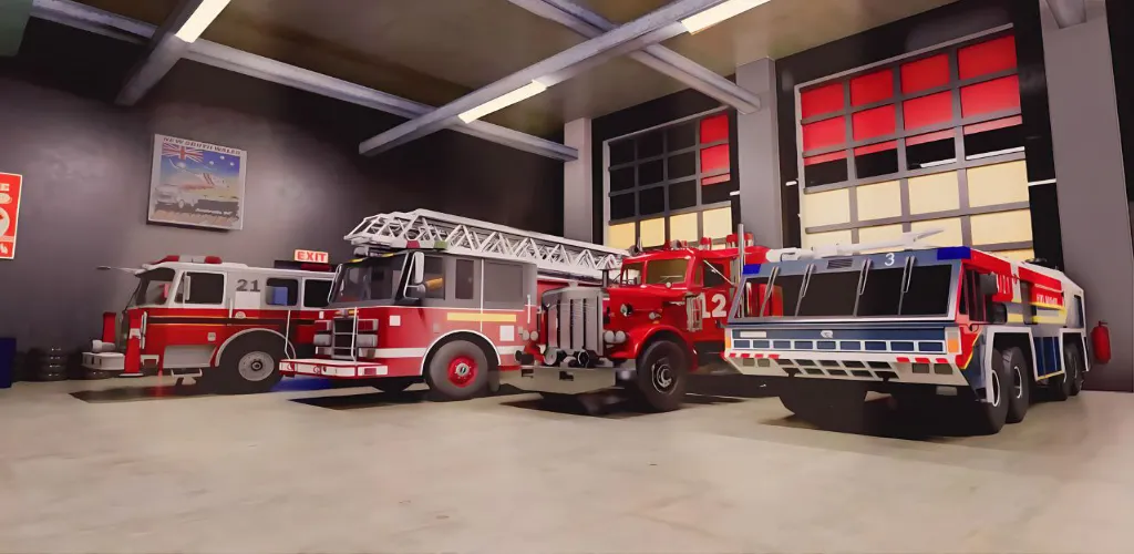 Real Firefighter 3D Simulator — Много денег — скриншот 4 Real Firefighter 3D Simulator — Много денег — скриншот 4
