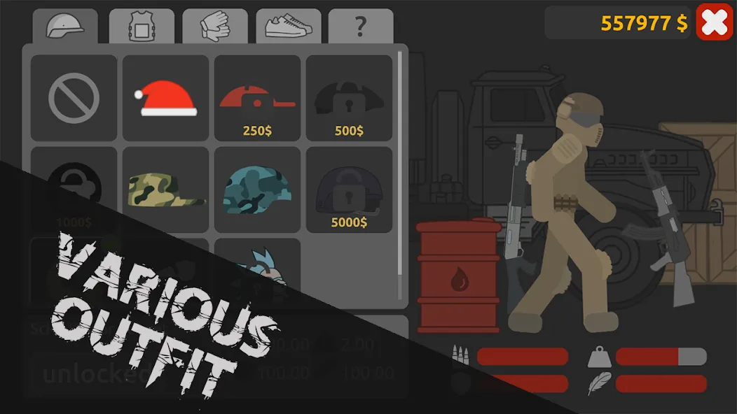 Скачать Stick Battle: Ragdoll Fight MOD APK — Много денег и без рекламы — скриншот 4