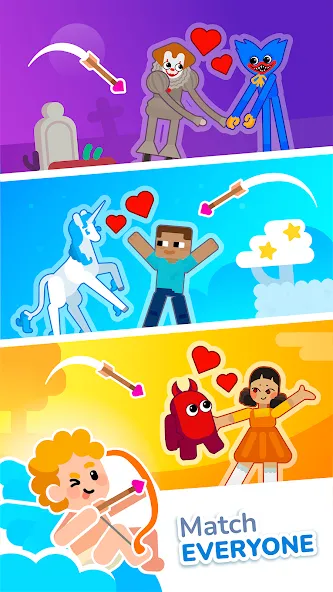 Love Archer: Cupids Arrow на Андроид — Мод Много денег — скриншот 1