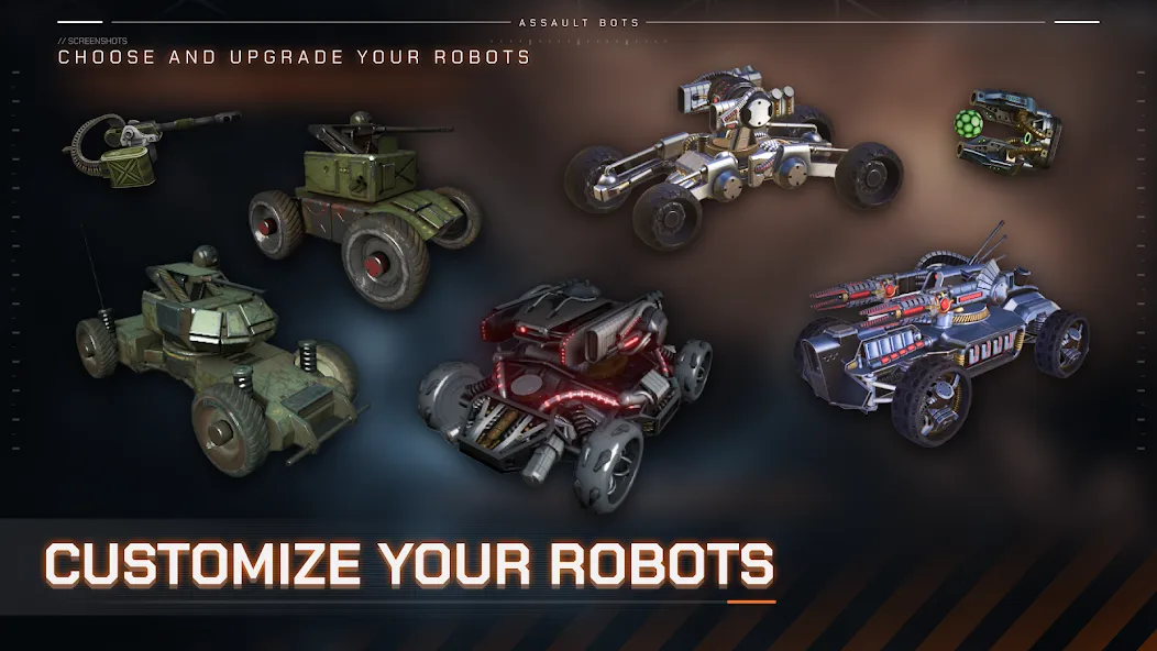 Assault Bots: Multiplayer — Много денег и патронов — скриншот 2