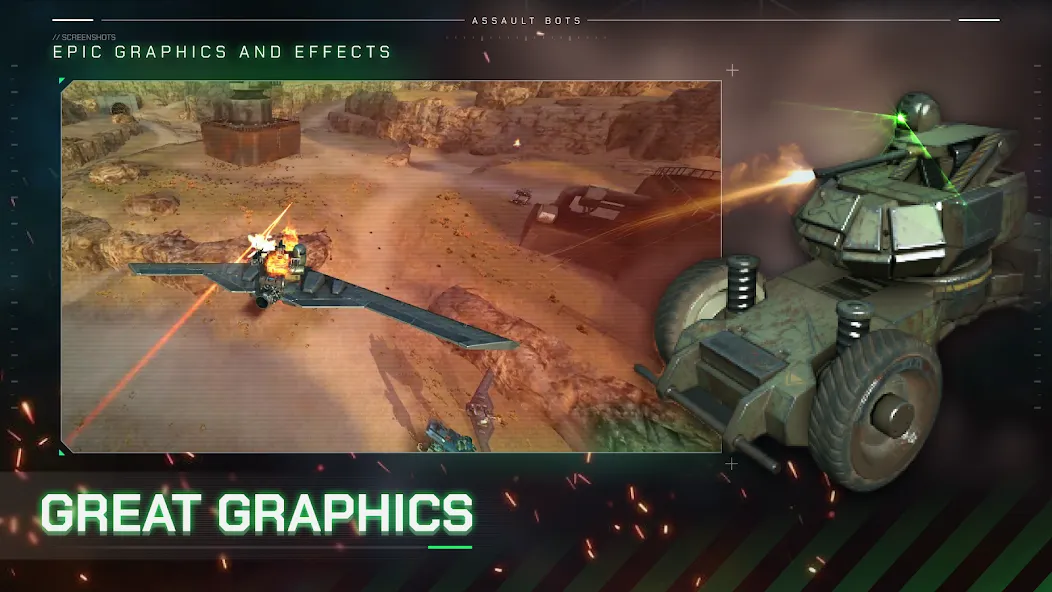 Assault Bots: Multiplayer — Много денег и патронов — скриншот 5