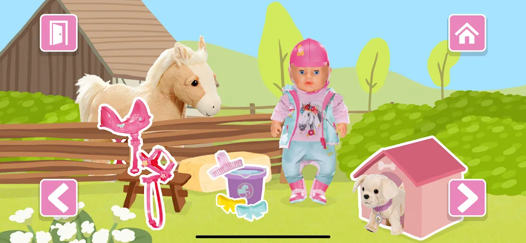 Скачать BABY born Doll & Playtime Fun (Мод: Все открыто) на Андроид — скриншот 3