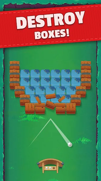 Скачать Bouncefield: Brick Breaker MOD APK — Много денег и без рекламы — скриншот 2