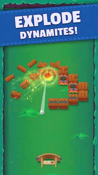 Скачать Bouncefield: Brick Breaker MOD APK — Много денег и без рекламы — скриншот 4