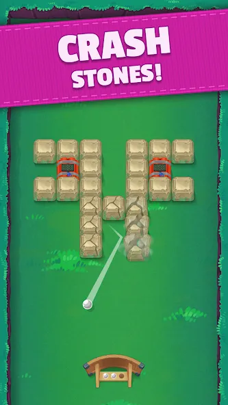 Скачать Bouncefield: Brick Breaker MOD APK — Много денег и без рекламы — скриншот 5