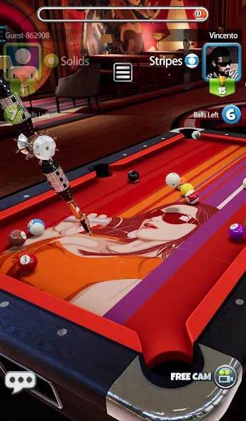 Pool Blitz на Андроид — Много денег и без рекламы — скриншот 1