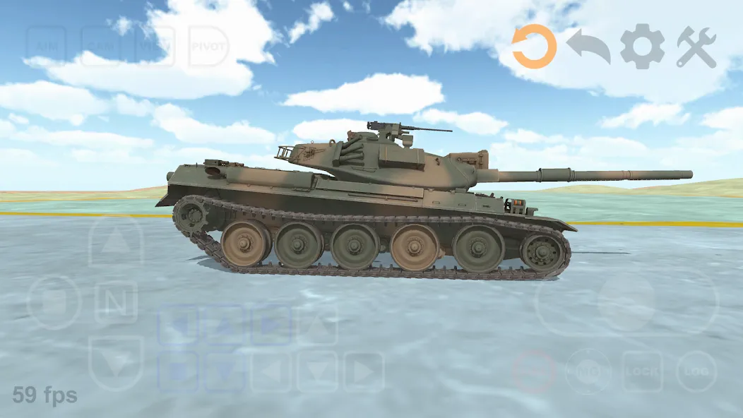 Tank Physics Mobile Vol.3 (Мод Все танки разблокированы) — скриншот 2