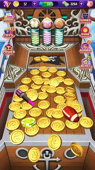 Взлом Coin Pusher — Много денег — скриншот 2