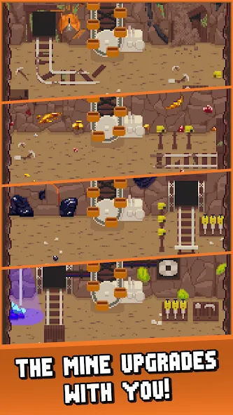 Скачать Idle Cave Miner с модом — Много денег — скриншот 3