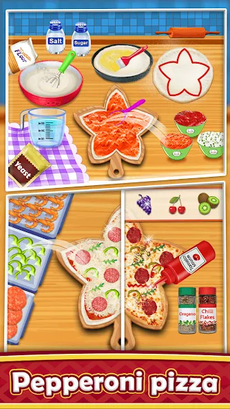 Скачать Pizza Maker - Cooking Games — Все открыто — скриншот 2