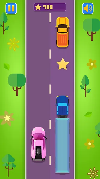 Скачать Kids Racing, Racecar Boy Girl (Мод: Все машины открыты) на Андроид — скриншот 1