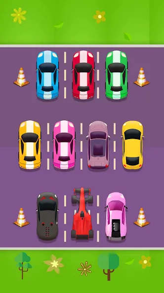 Скачать Kids Racing, Racecar Boy Girl (Мод: Все машины открыты) на Андроид — скриншот 2