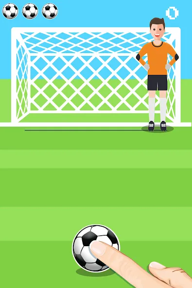Скачать Penalty Shootout Game Offline MOD APK — Много денег — скриншот 4