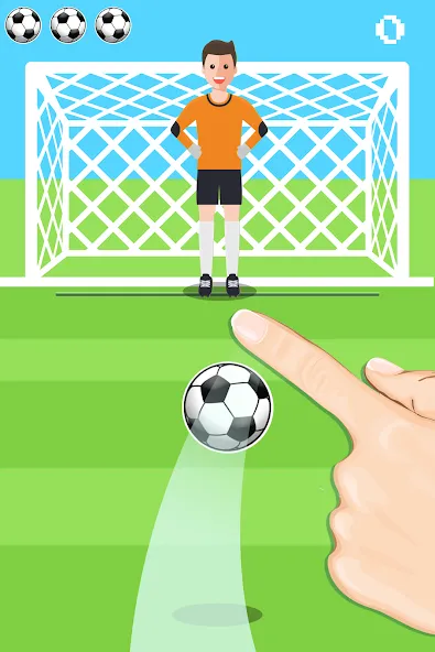 Скачать Penalty Shootout Game Offline MOD APK — Много денег — скриншот 5