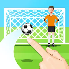 Скачать Penalty Shootout Game Offline MOD APK — Много денег
