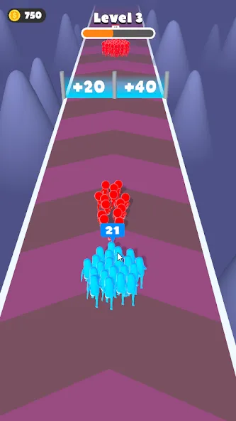 Скачать Count Masters: Crowd Runner 3D — Последняя версия (Много денег) — скриншот 1