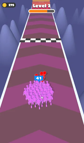 Скачать Count Masters: Crowd Runner 3D — Последняя версия (Много денег) — скриншот 2