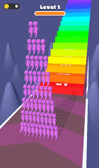 Скачать Count Masters: Crowd Runner 3D — Последняя версия (Много денег) — скриншот 3