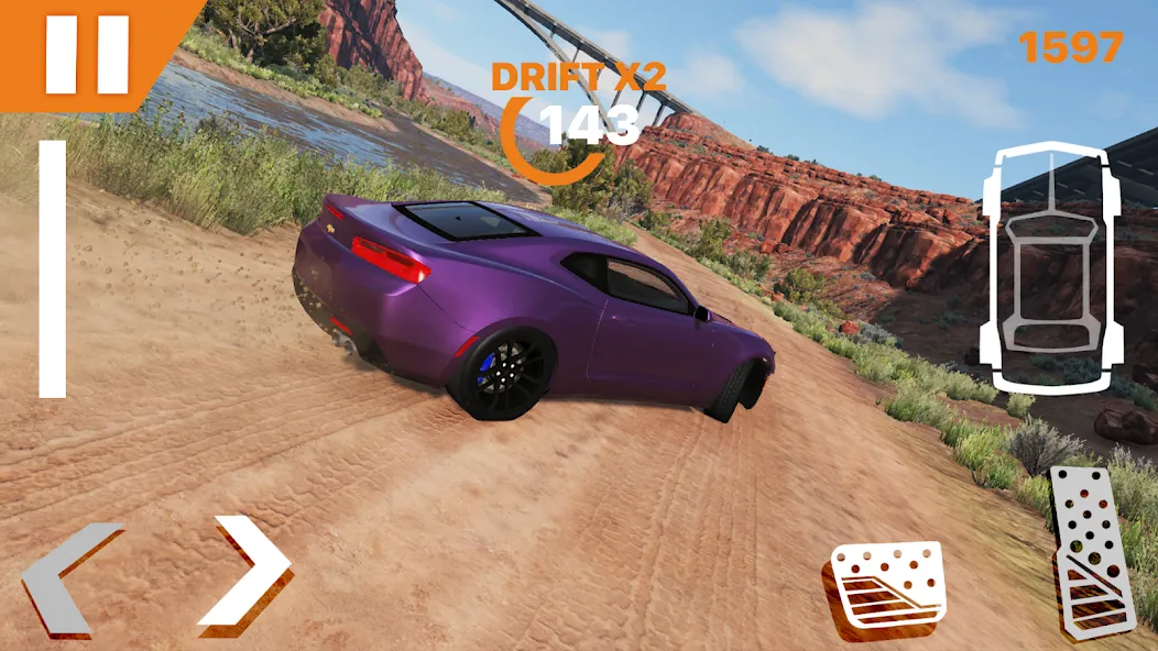 RCC - Real Car Crash Simulator — Взломанная версия (Много денег) — скриншот 1