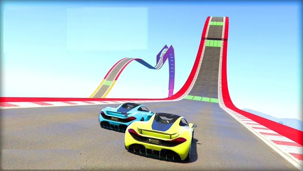 Скачать взломанную Mega Ramp Car Offline Games — Много денег — скриншот 2 Скачать взломанную Mega Ramp Car Offline Games — Много денег — скриншот 2