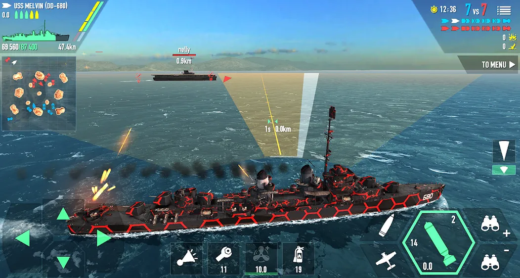 Скачать Battle of Warships: Online — Много денег — скриншот 2 Скачать Battle of Warships: Online — Много денег — скриншот 2