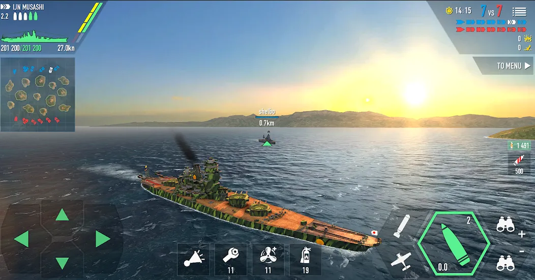 Скачать Battle of Warships: Online — Много денег — скриншот 3 Скачать Battle of Warships: Online — Много денег — скриншот 3