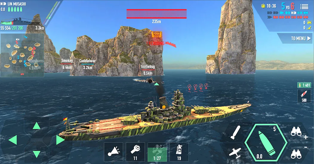 Скачать Battle of Warships: Online — Много денег — скриншот 4 Скачать Battle of Warships: Online — Много денег — скриншот 4
